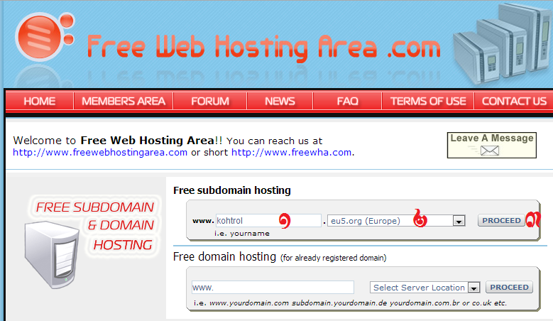You are currently viewing Free Web Hosting Area
